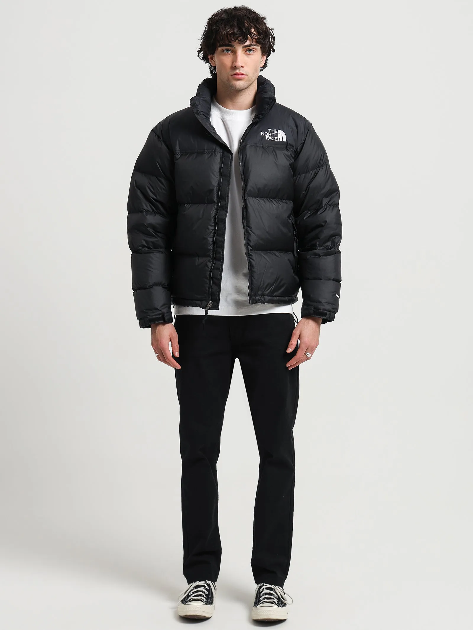 1996 Retro Nuptse Jacket in Black