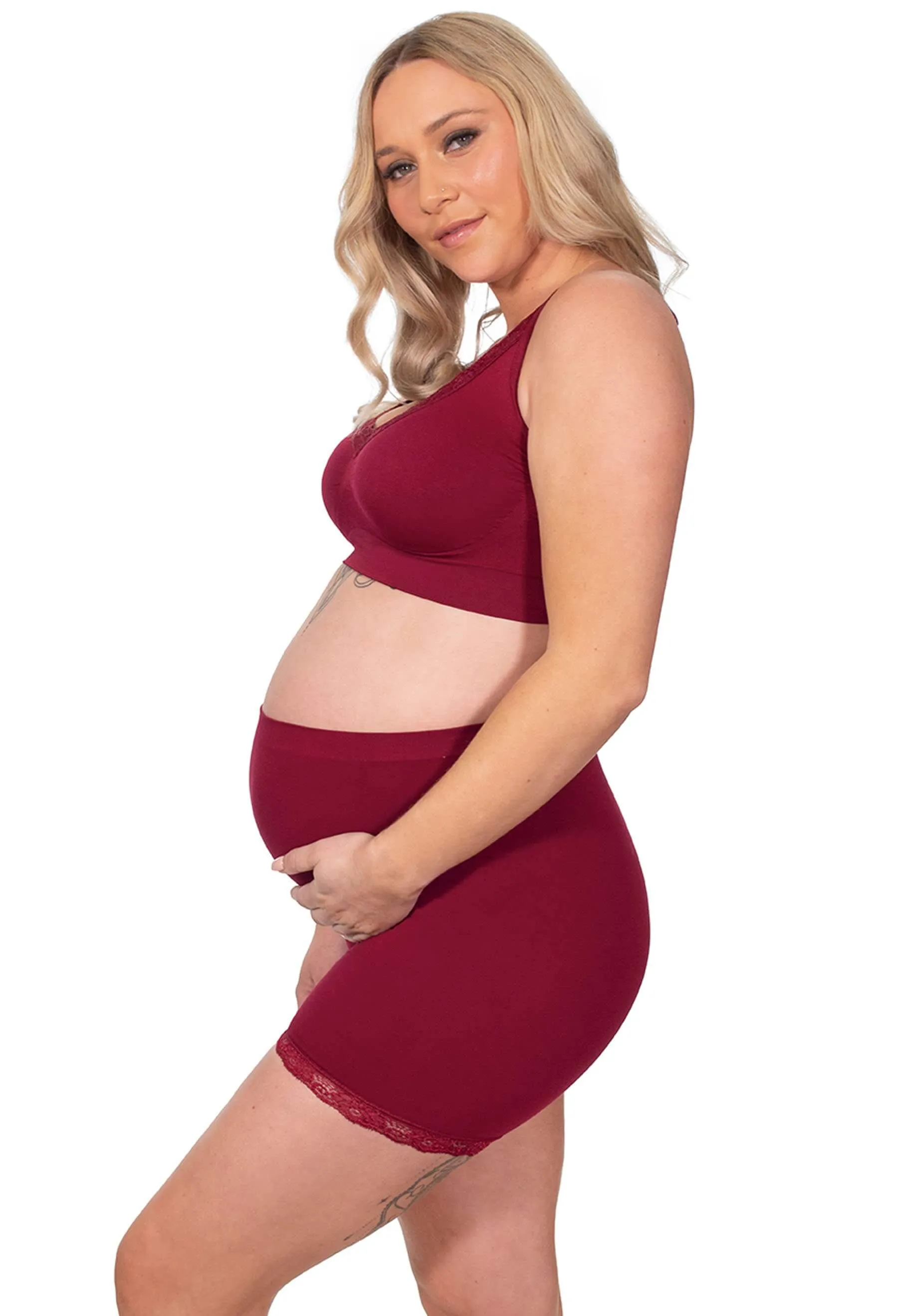 3 Pack Venus Lace Wire Free Pregnancy Bra   Band Extender Set