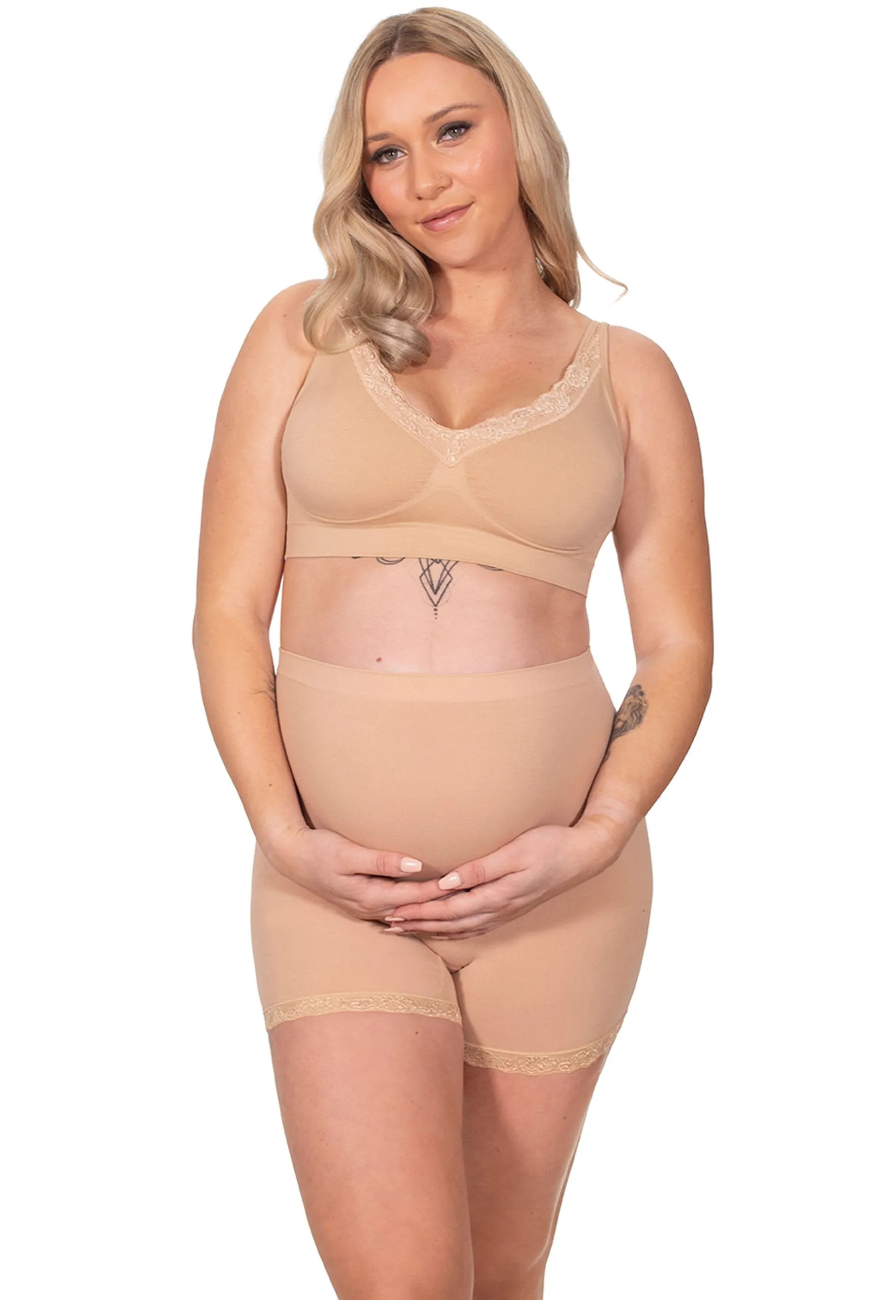 3 Pack Venus Lace Wire Free Pregnancy Bra   Band Extender Set
