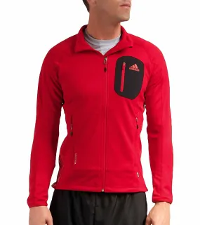 Adidas Men's Terrex Cocona Running Fleece Running Jacket