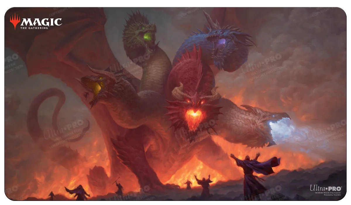 Adventures in the Forgotten Realms Tiamat Standard Gaming Playmat for Magic: The Gathering