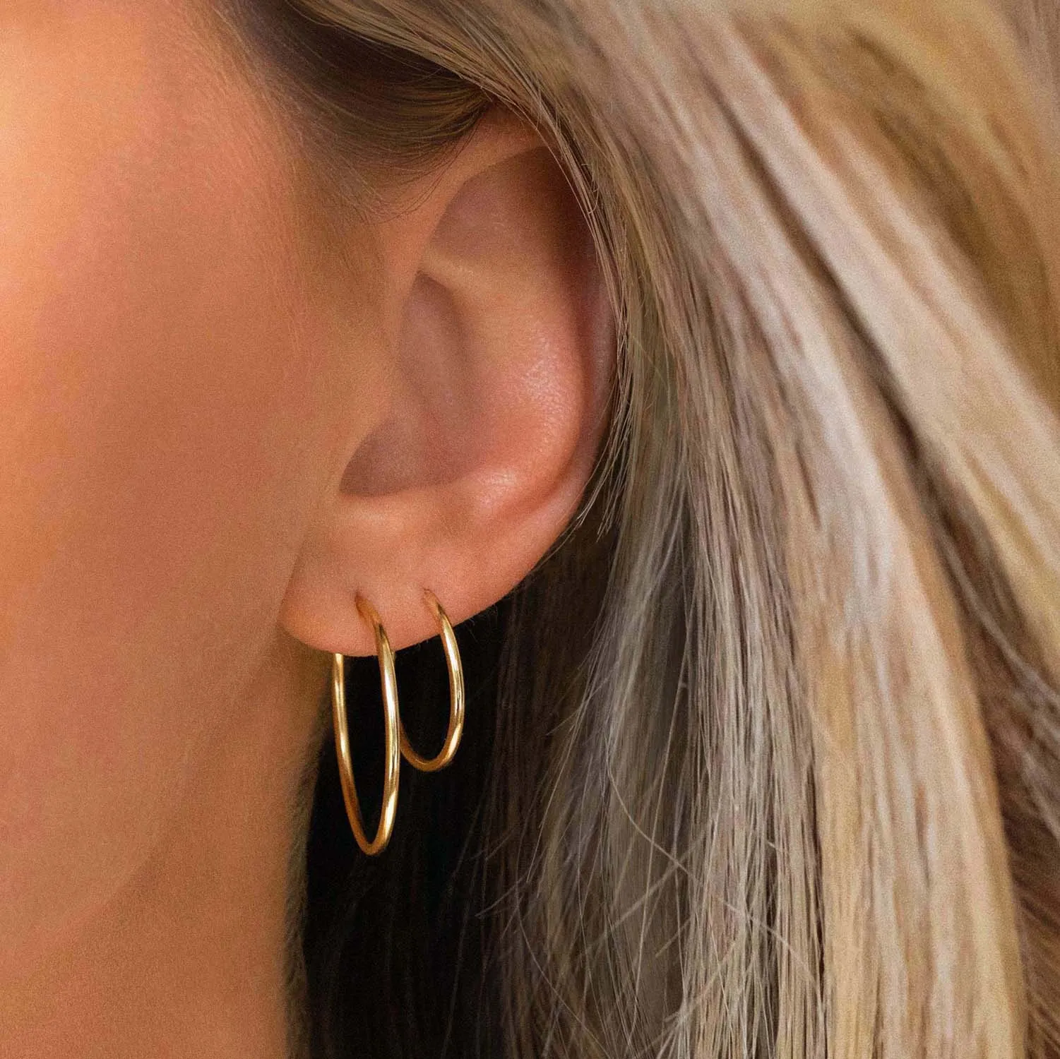 Airlight Hoops | Goldfill