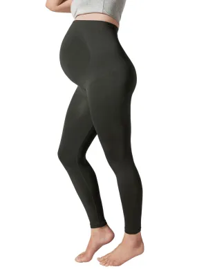 BLANQI Maternity Belly Support Leggings - Forest Night