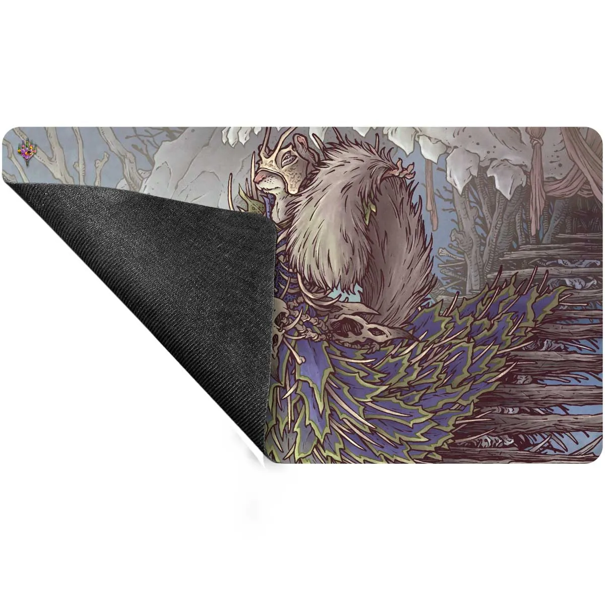 Bloomburrow Camellia, the Seedmiser Playmat for Magic: The Gathering