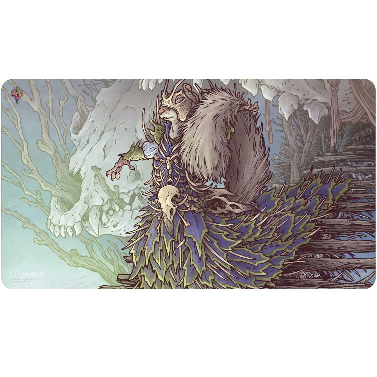 Bloomburrow Camellia, the Seedmiser Playmat for Magic: The Gathering