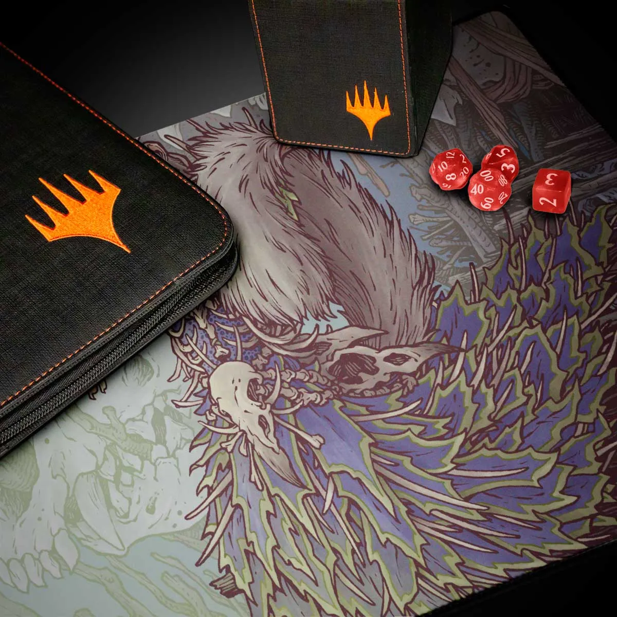 Bloomburrow Camellia, the Seedmiser Playmat for Magic: The Gathering