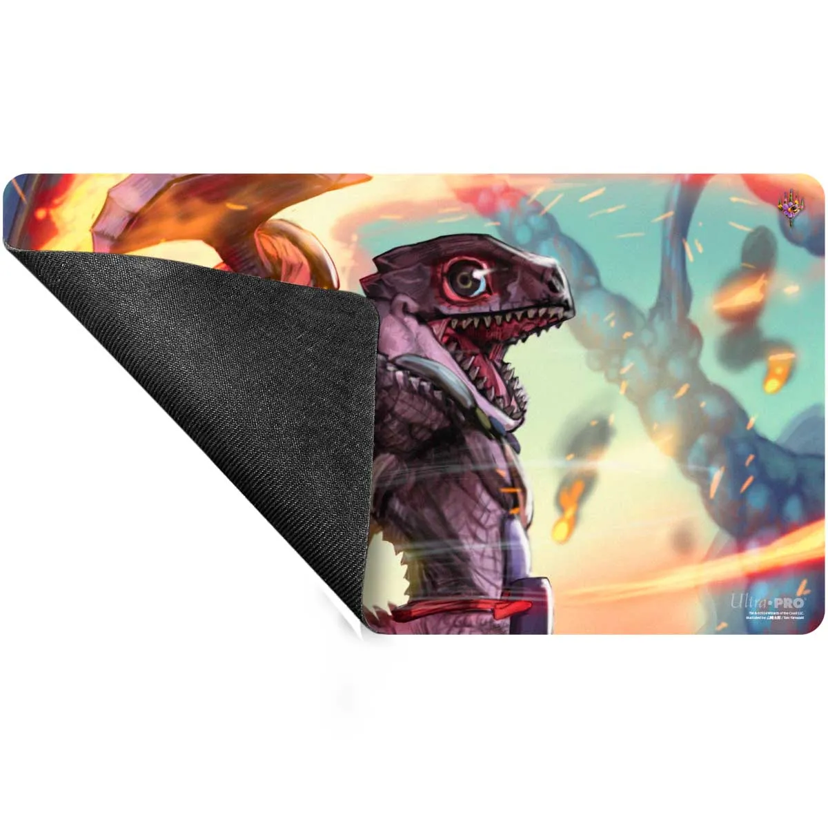 Bloomburrow Gev, Scaled Scorch Playmat for Magic: The Gathering