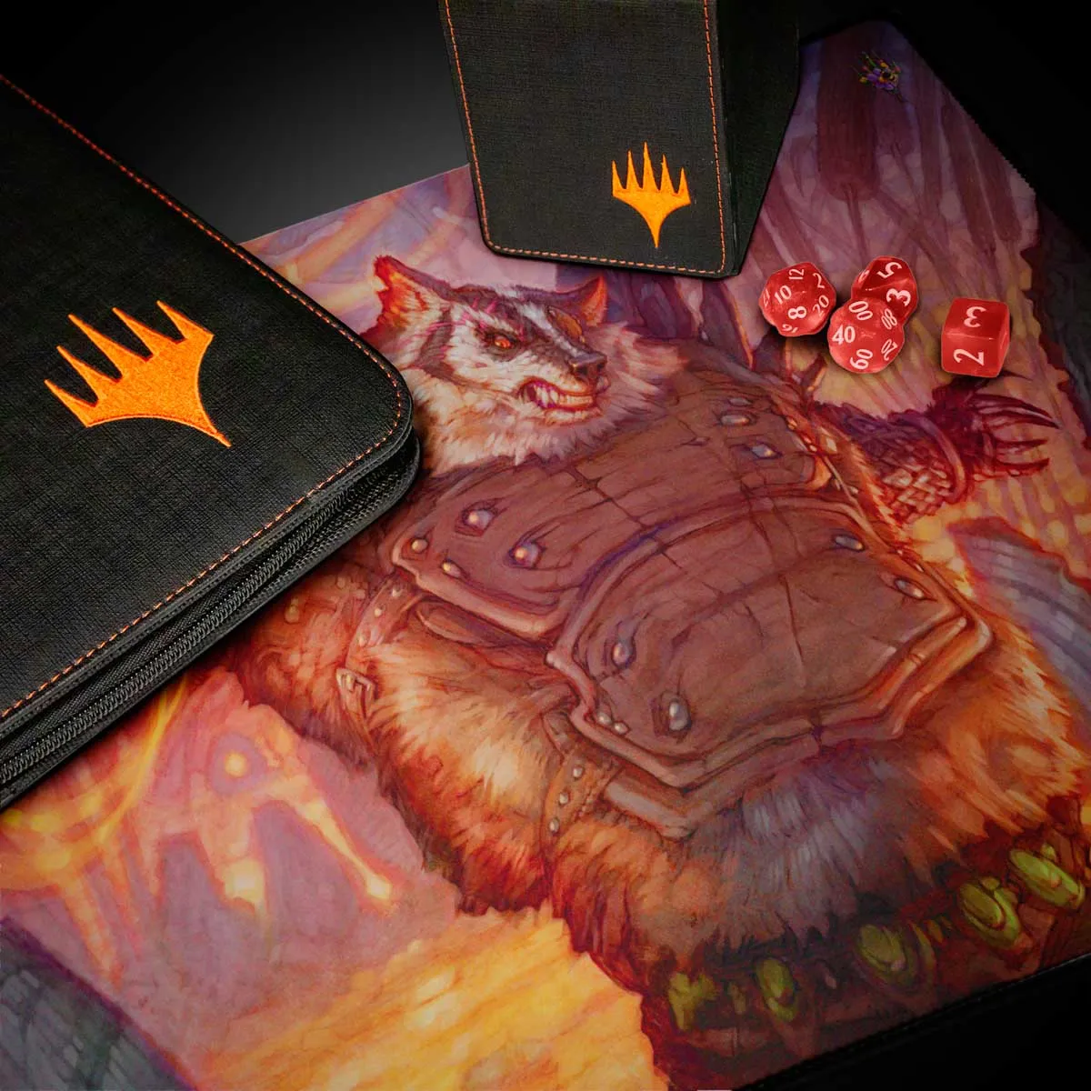 Bloomburrow Hugs, Grisly Guardian Playmat for Magic: The Gathering