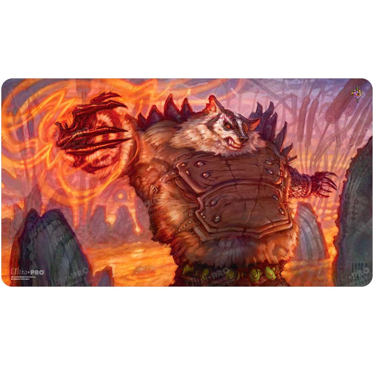 Bloomburrow Hugs, Grisly Guardian Playmat for Magic: The Gathering
