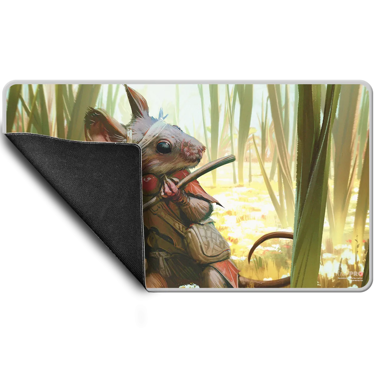Bloomburrow Swords to Plowshares Stitched Edge Standard Gaming Playmat for Magic: The Gathering