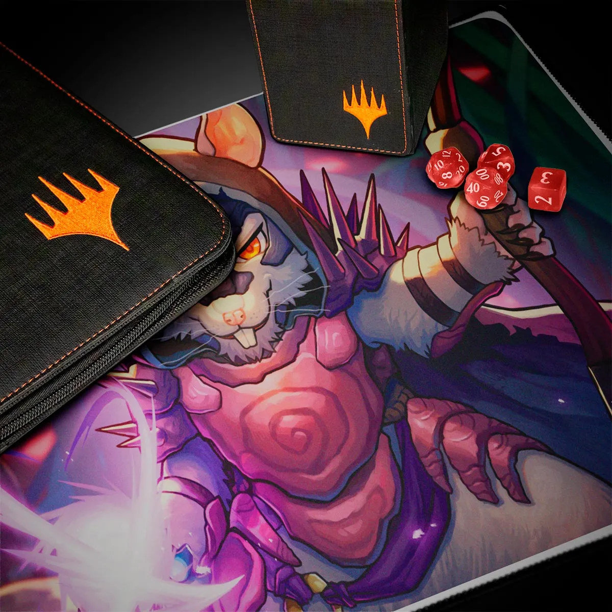 Bloomburrow Vren, the Relentless Playmat for Magic: The Gathering