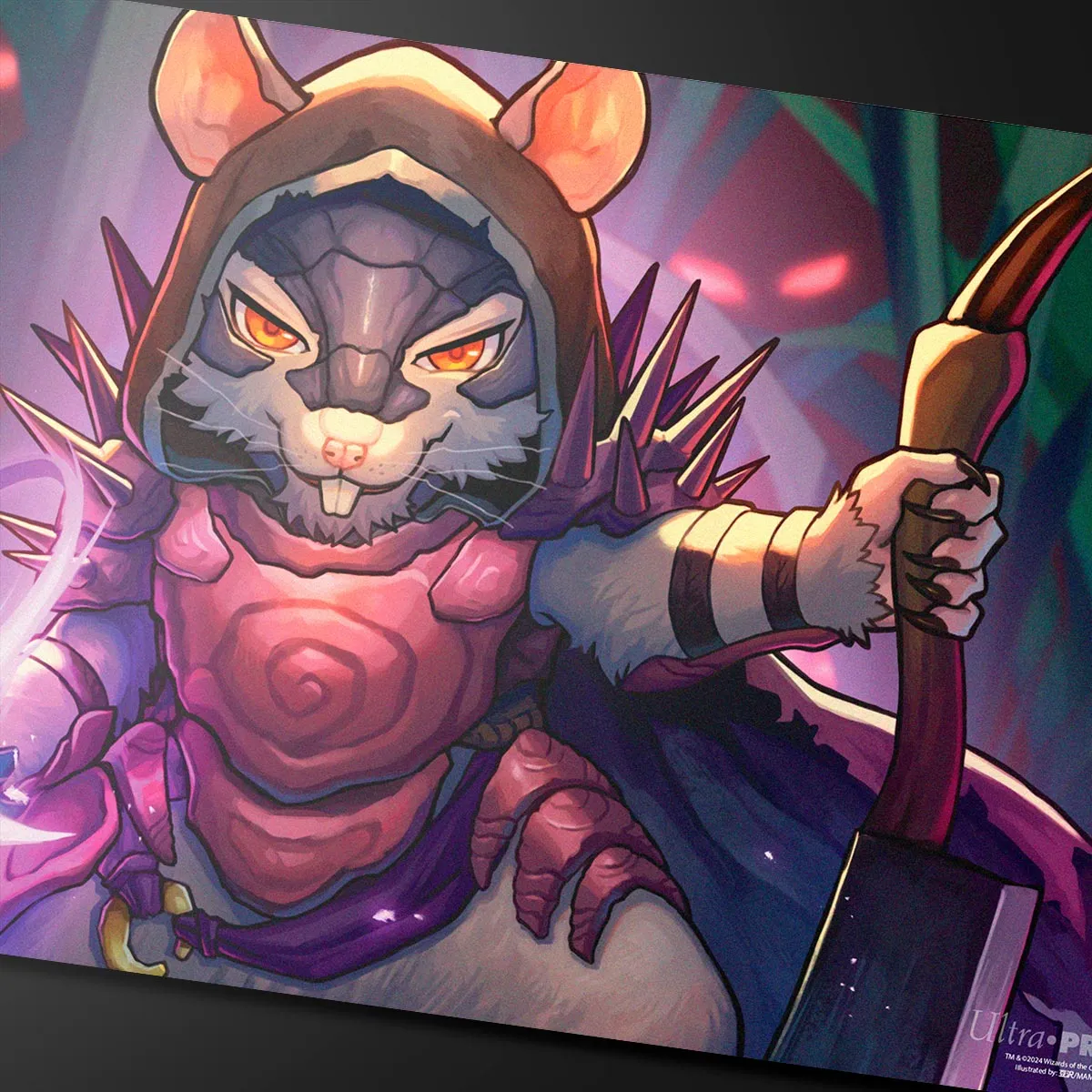 Bloomburrow Vren, the Relentless Playmat for Magic: The Gathering