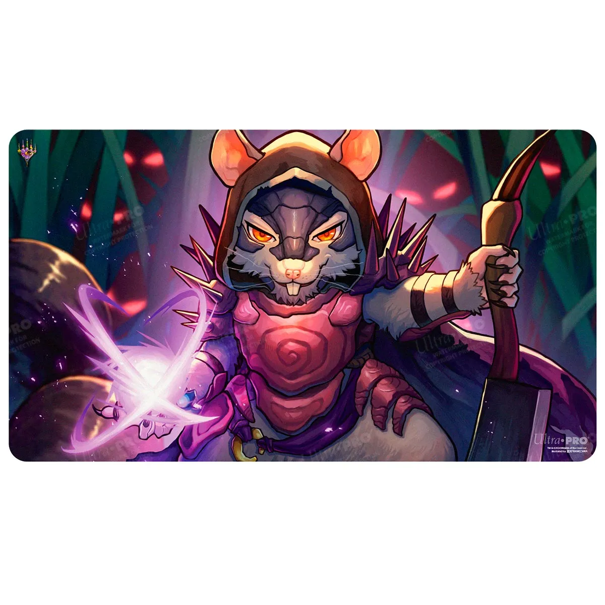 Bloomburrow Vren, the Relentless Playmat for Magic: The Gathering