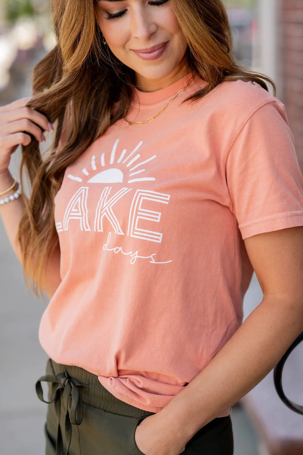Bold Lake Days Graphic Tee