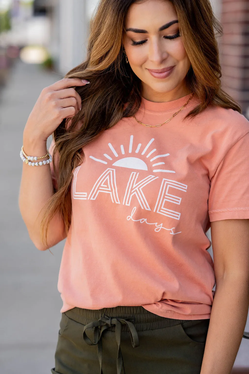 Bold Lake Days Graphic Tee