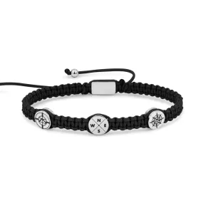 Bracelet MACRAME eco Black