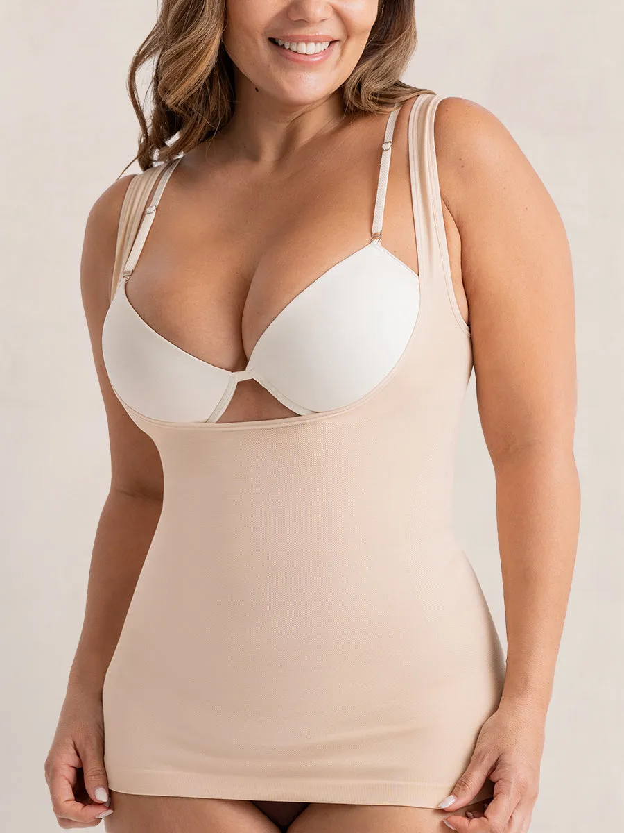 Bundle Shapermint Essentials - 1 Tank Cami   1 Open-Bust Shaper Cami