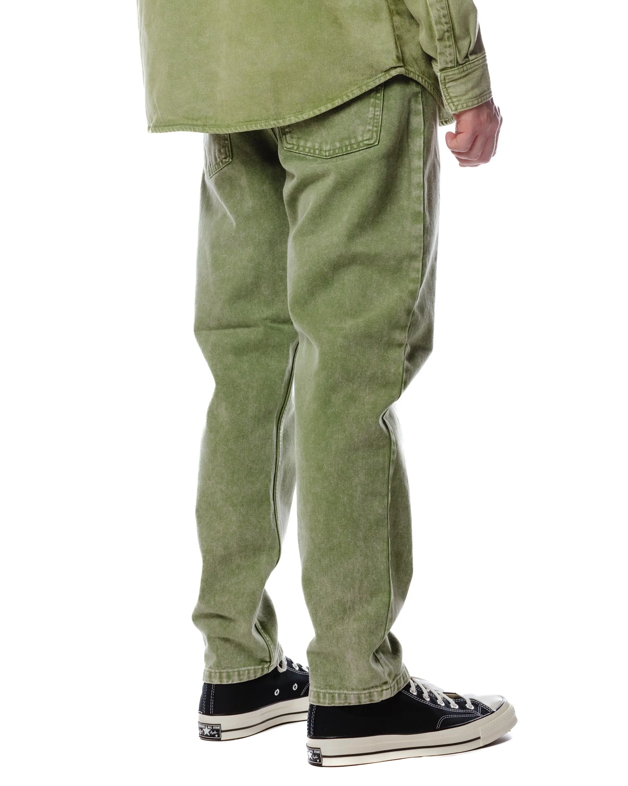 Carhartt W.I.P. Newel Pant Kiwi Worn Washed