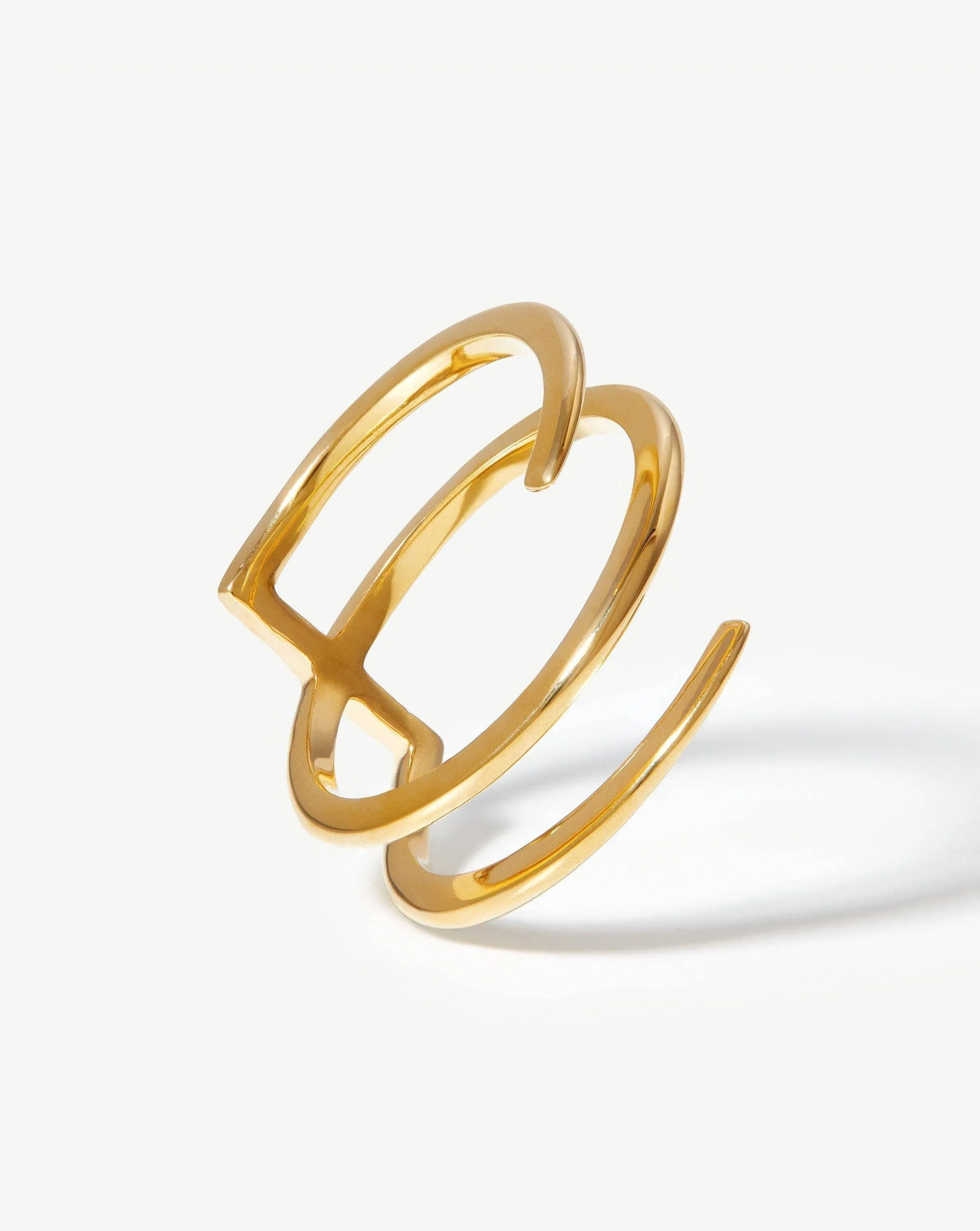 Claw Lacuna Ring | 18ct Gold Plated Vermeil