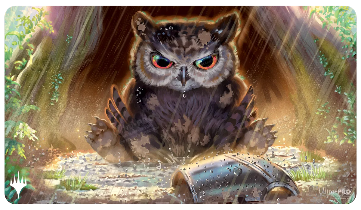 Commander Legends: Battle for Baldur's Gate Owlbear Cub Standard Gaming Playmat for Magic: The Gathering