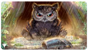 Commander Legends: Battle for Baldur's Gate Owlbear Cub Standard Gaming Playmat for Magic: The Gathering