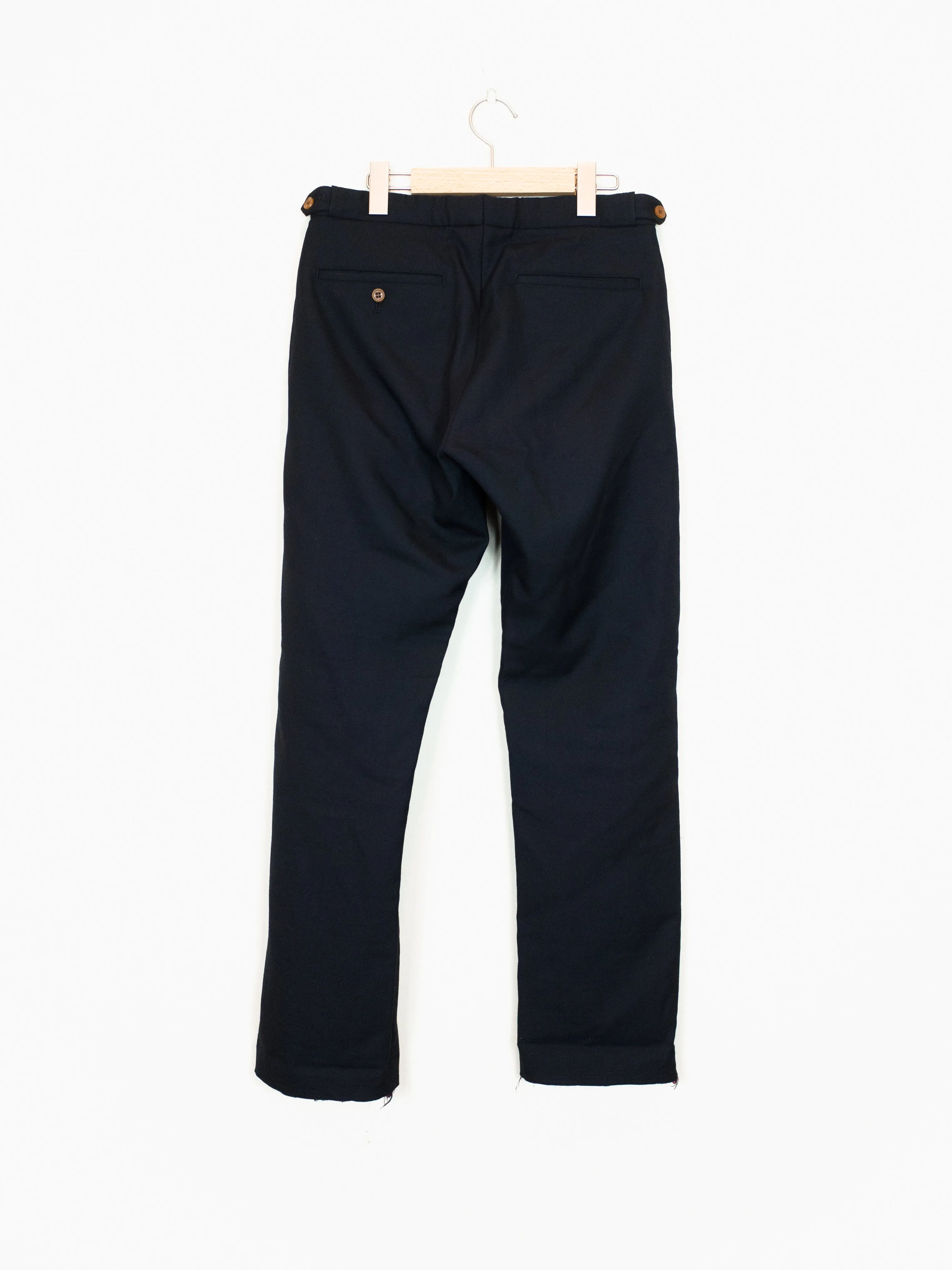 Comme des Garçons Homme Plus AW02 Raw Front Stripe Trousers