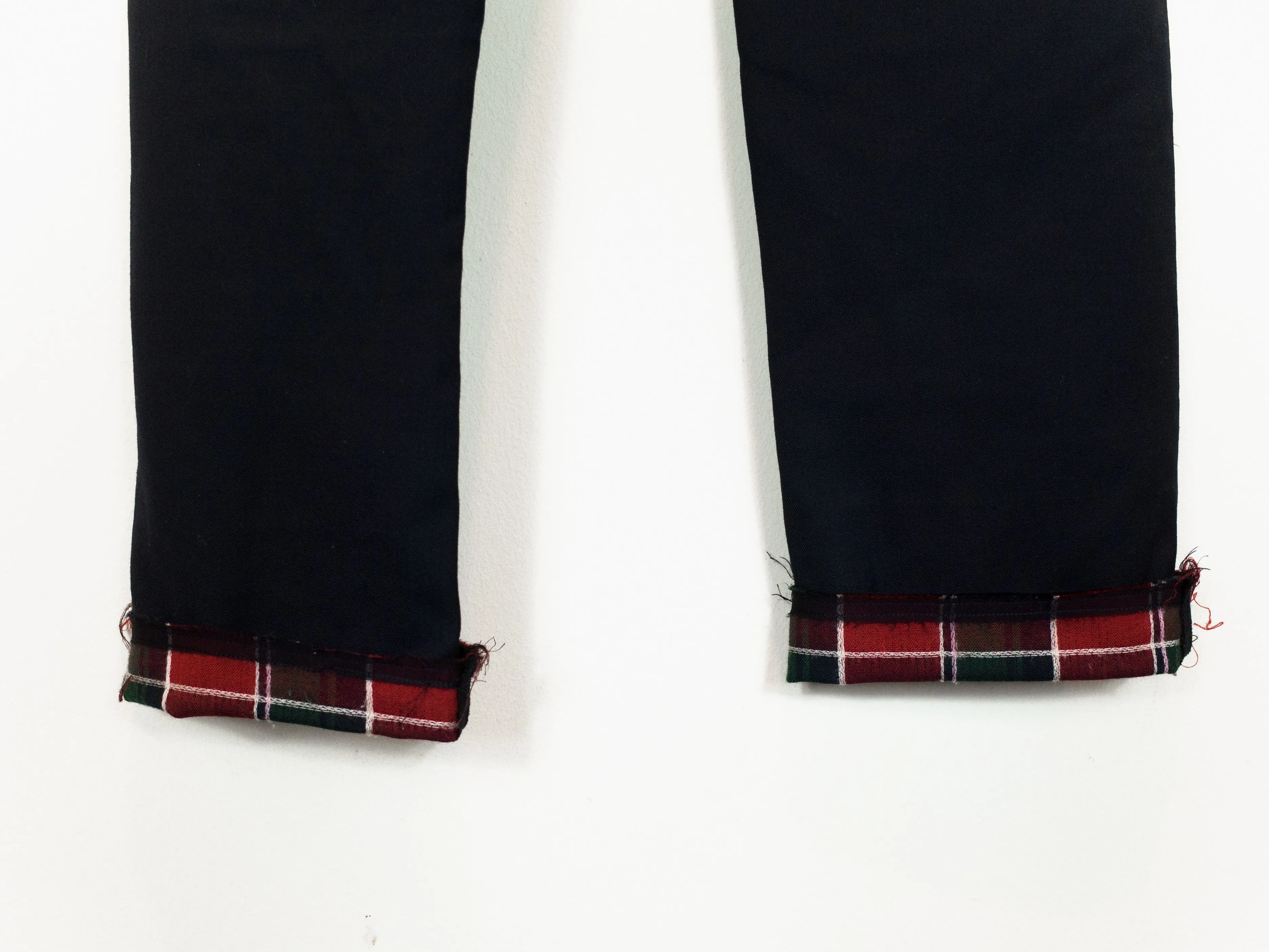 Comme des Garçons Homme Plus AW02 Raw Front Stripe Trousers