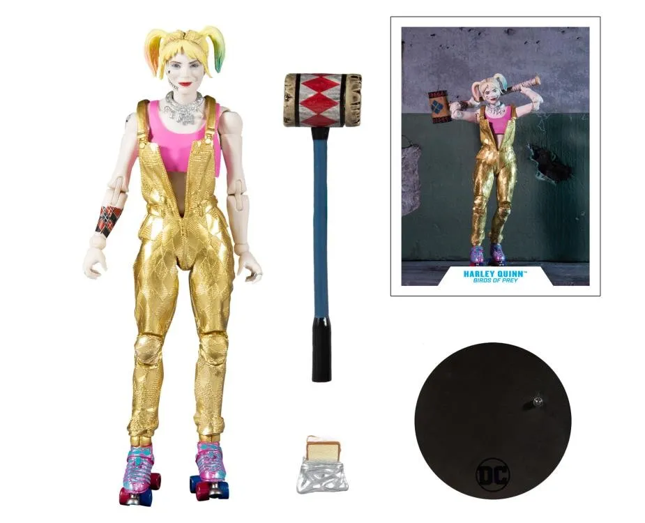 DC Multiverse Harley Quinn Birds of Prey 7" Inch Action Figure - McFarlane Toys