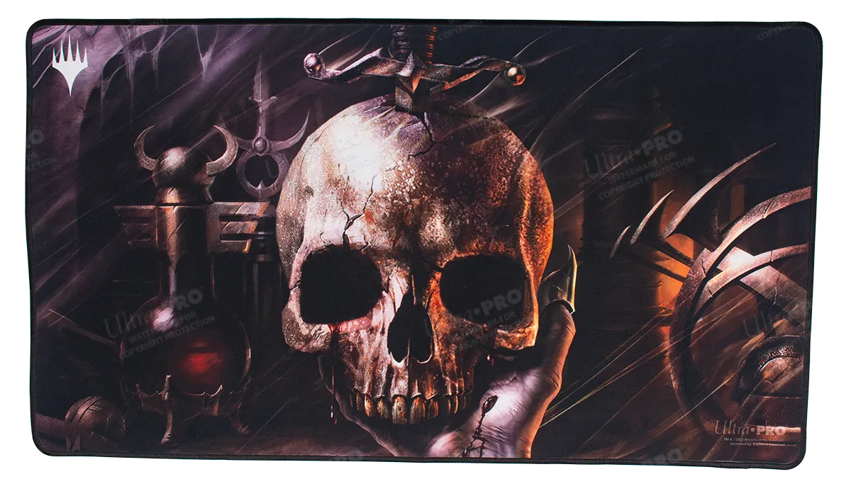 Dominaria Remastered Vampiric Tutor Black Stitched Standard Gaming Playmat for Magic: The Gathering