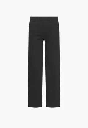 Donna Loose - Short Length - Black Denim