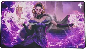 Double Masters Liliana, the Last Hope Stitched Standard Gaming Playmat for Magic: The Gathering