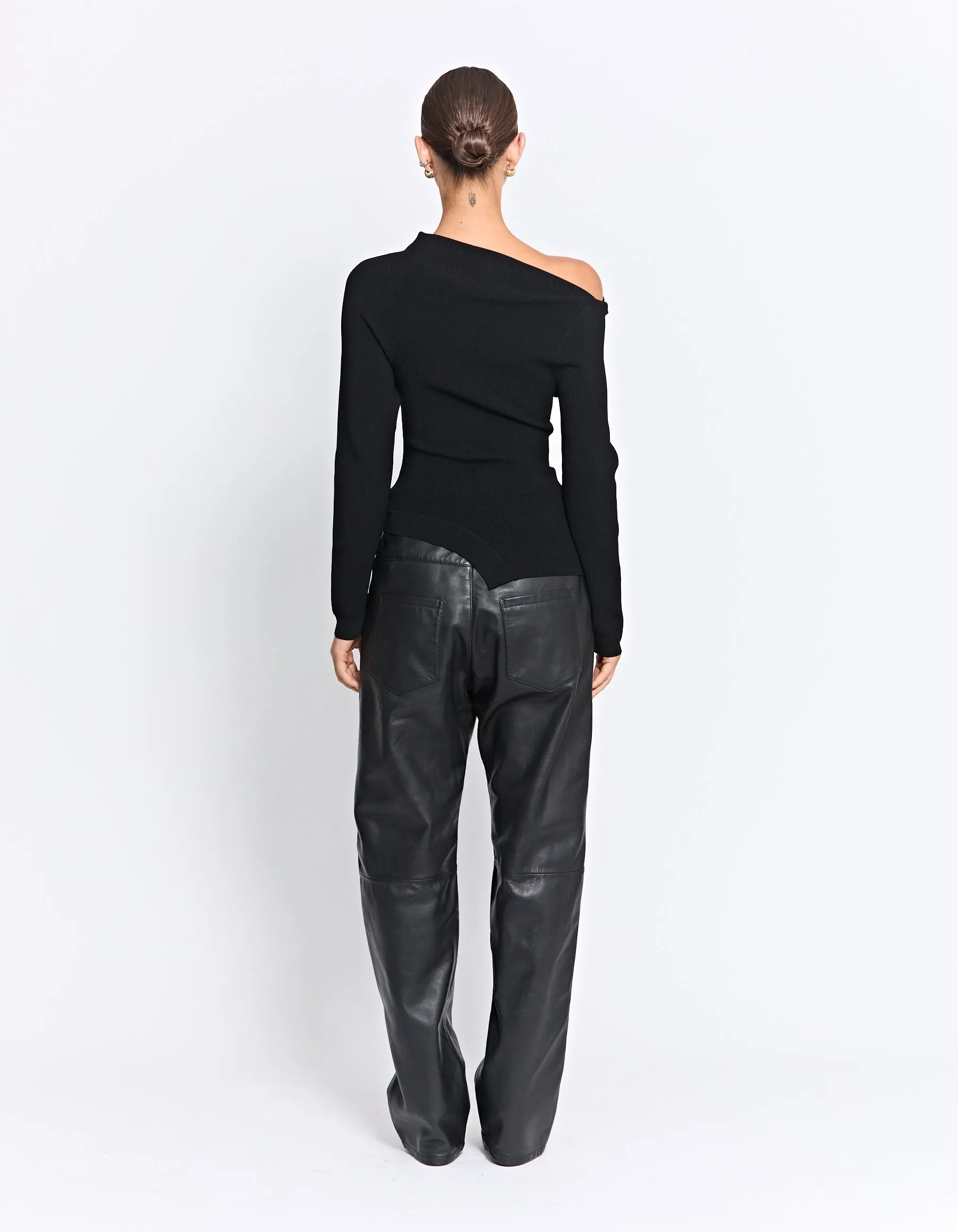 DUBOIS KNIT TOP | BLACK