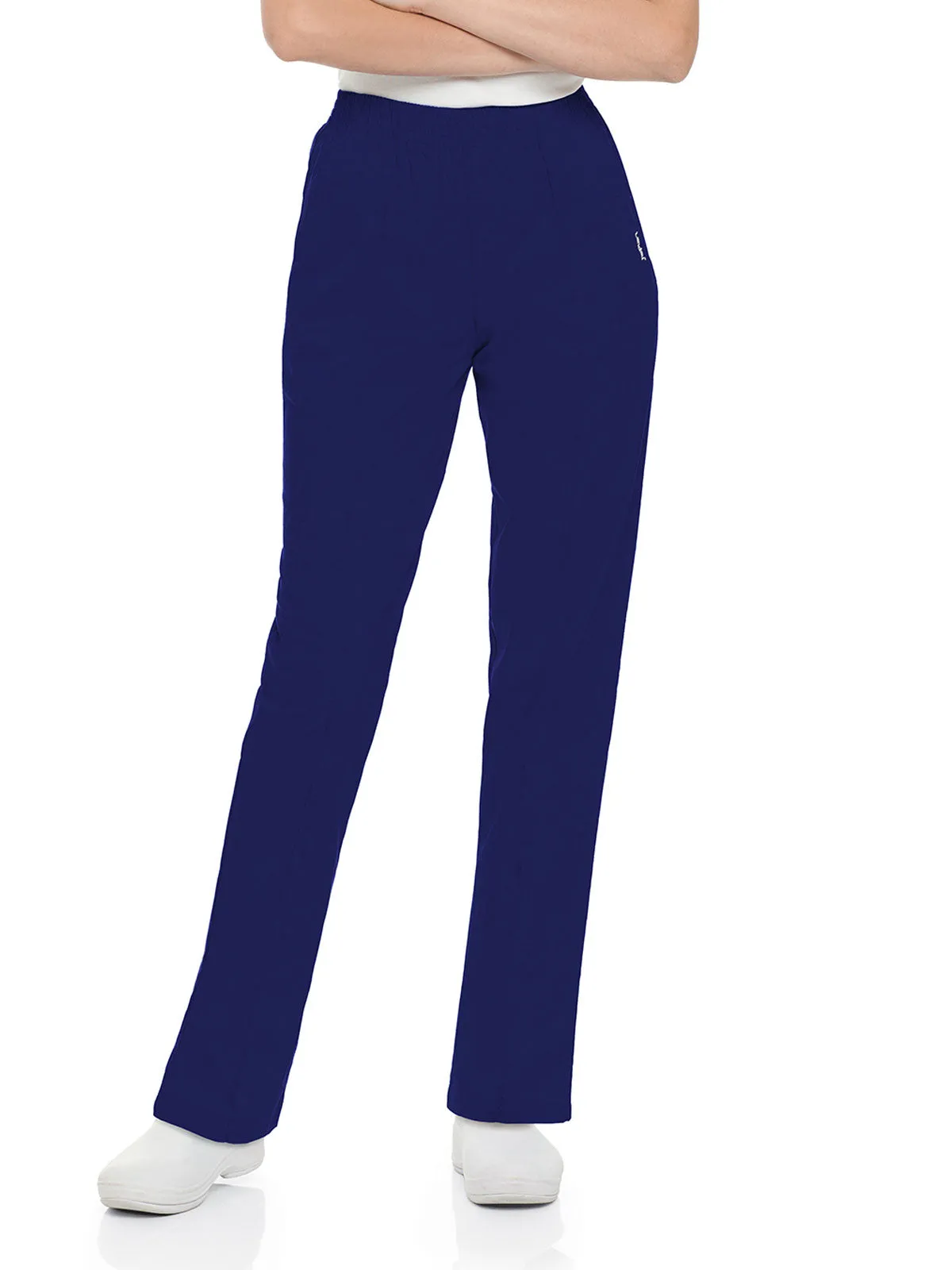 Essentials - Women's Classic Fit Elastic Waist Scrub Pants [1]