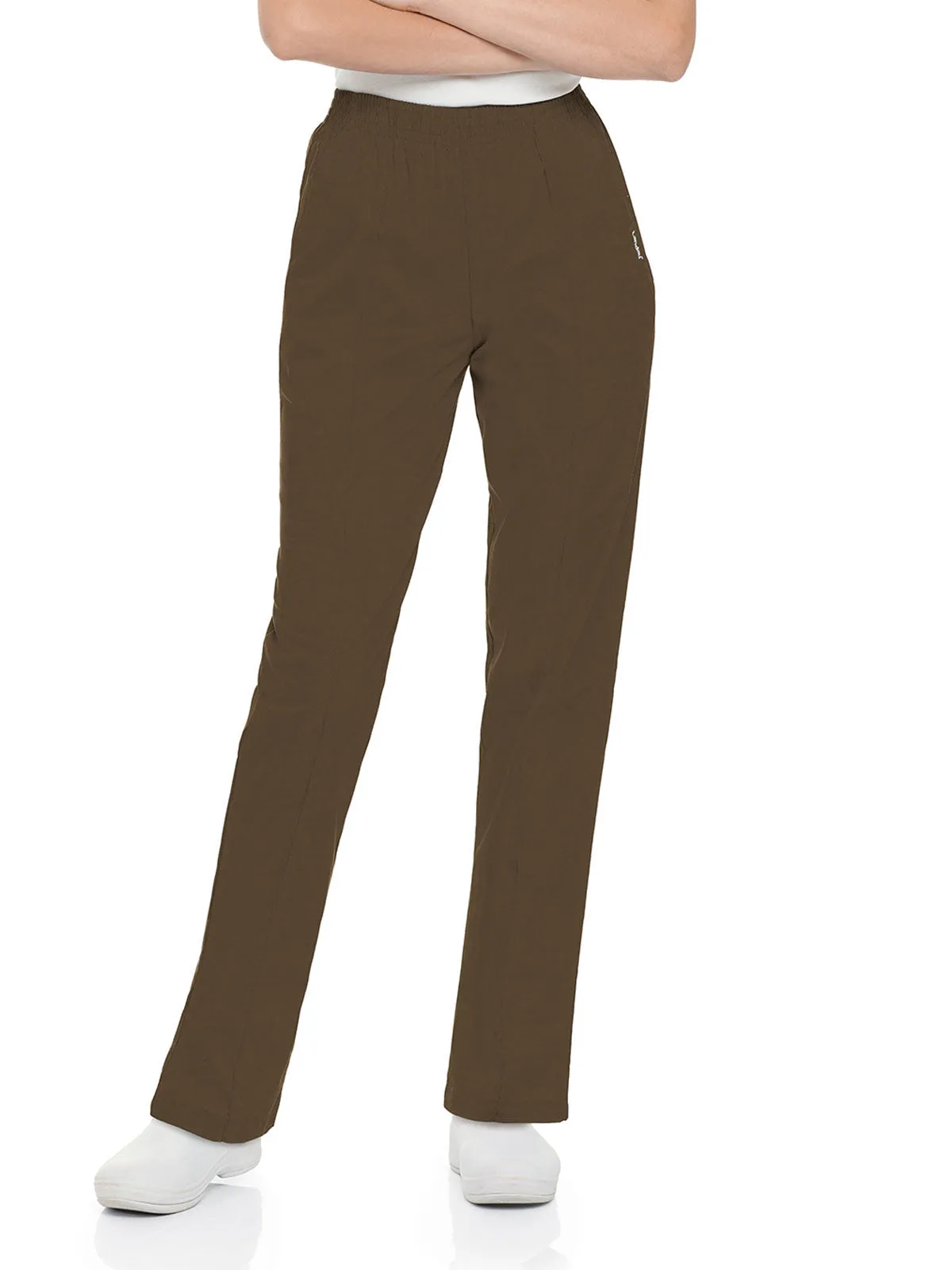 Essentials - Women's Classic Fit Elastic Waist Scrub Pants [1]