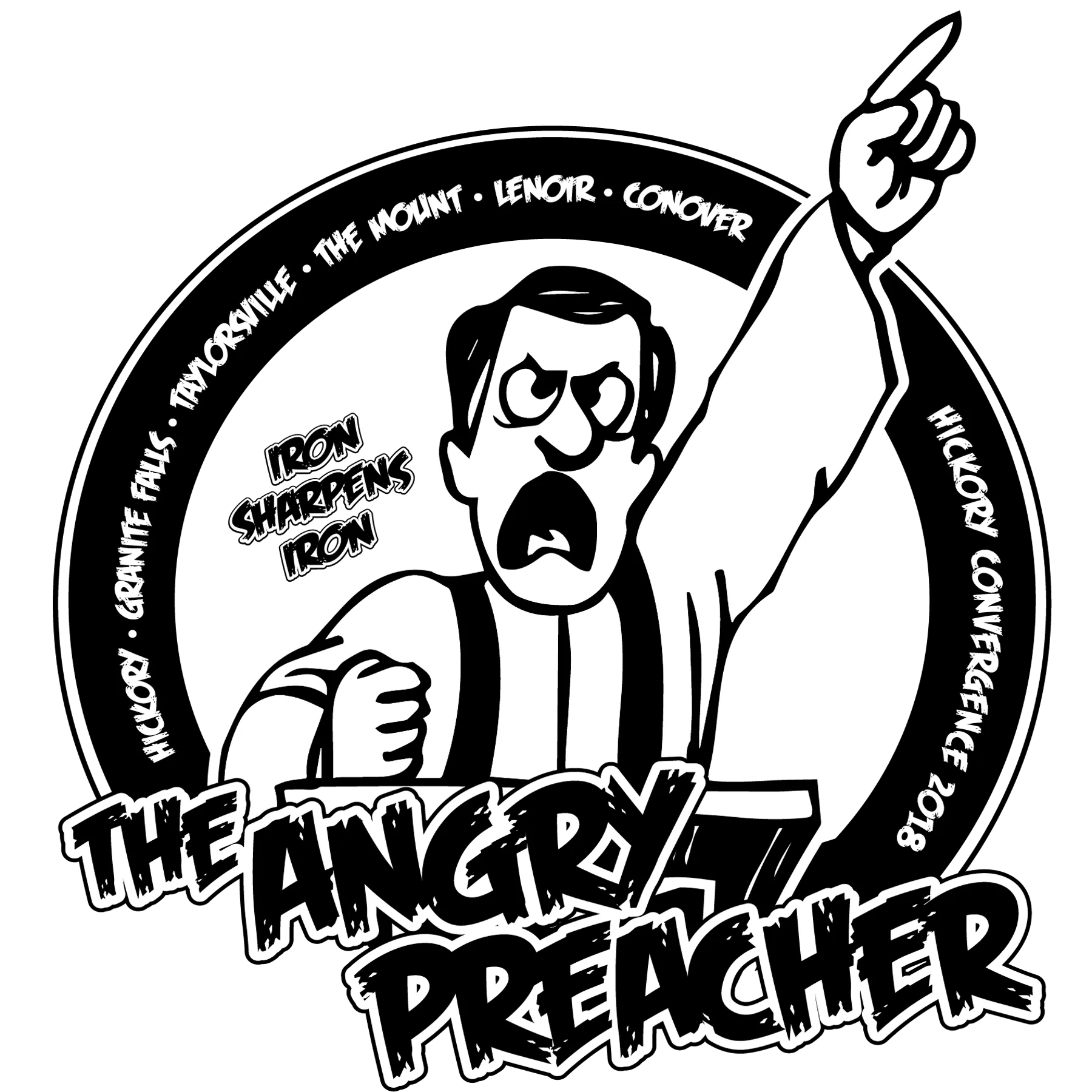 F3 Angry Preacher Shirt Pre-Order