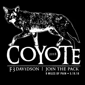 F3 Davidson Coyote Shirts Pre-Order