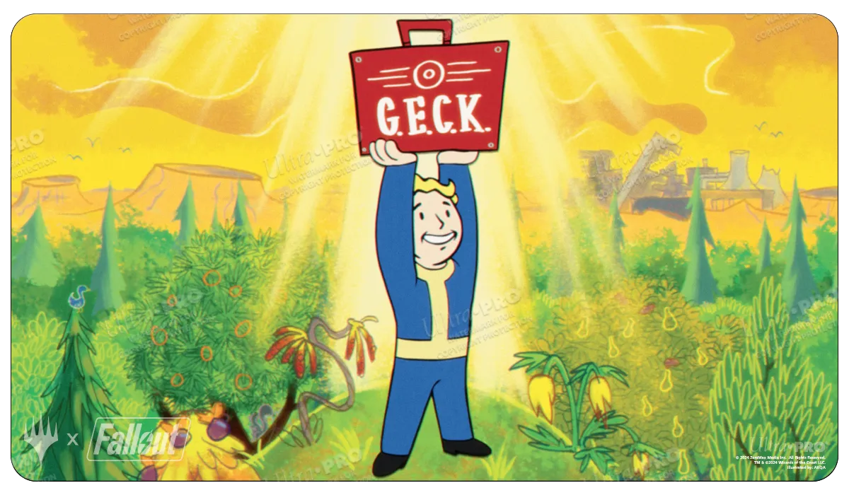 Fallout® Crucible of Worlds Standard Gaming Playmat for Magic: The Gathering