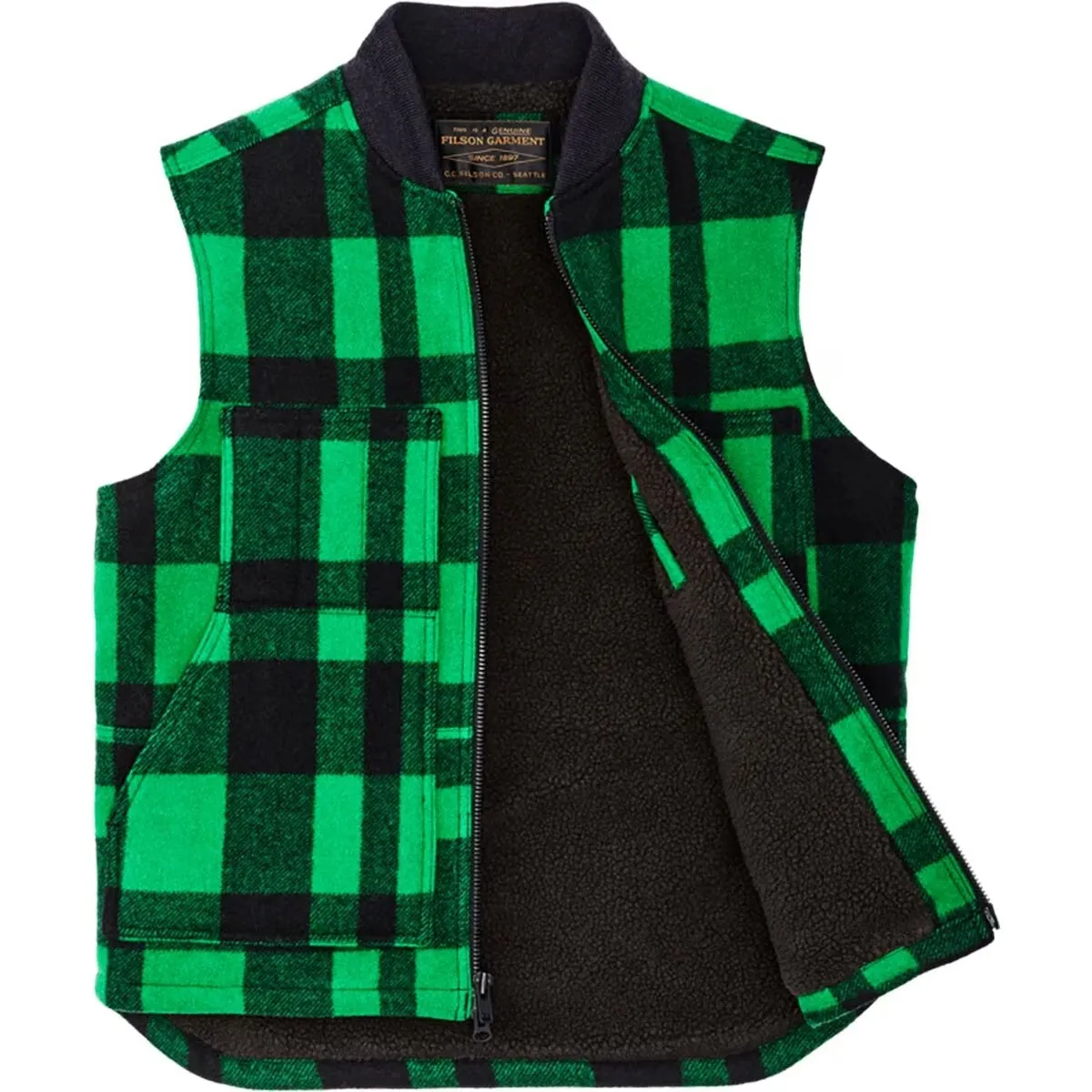 Filson Lined Mackinaw Wool Work Vest