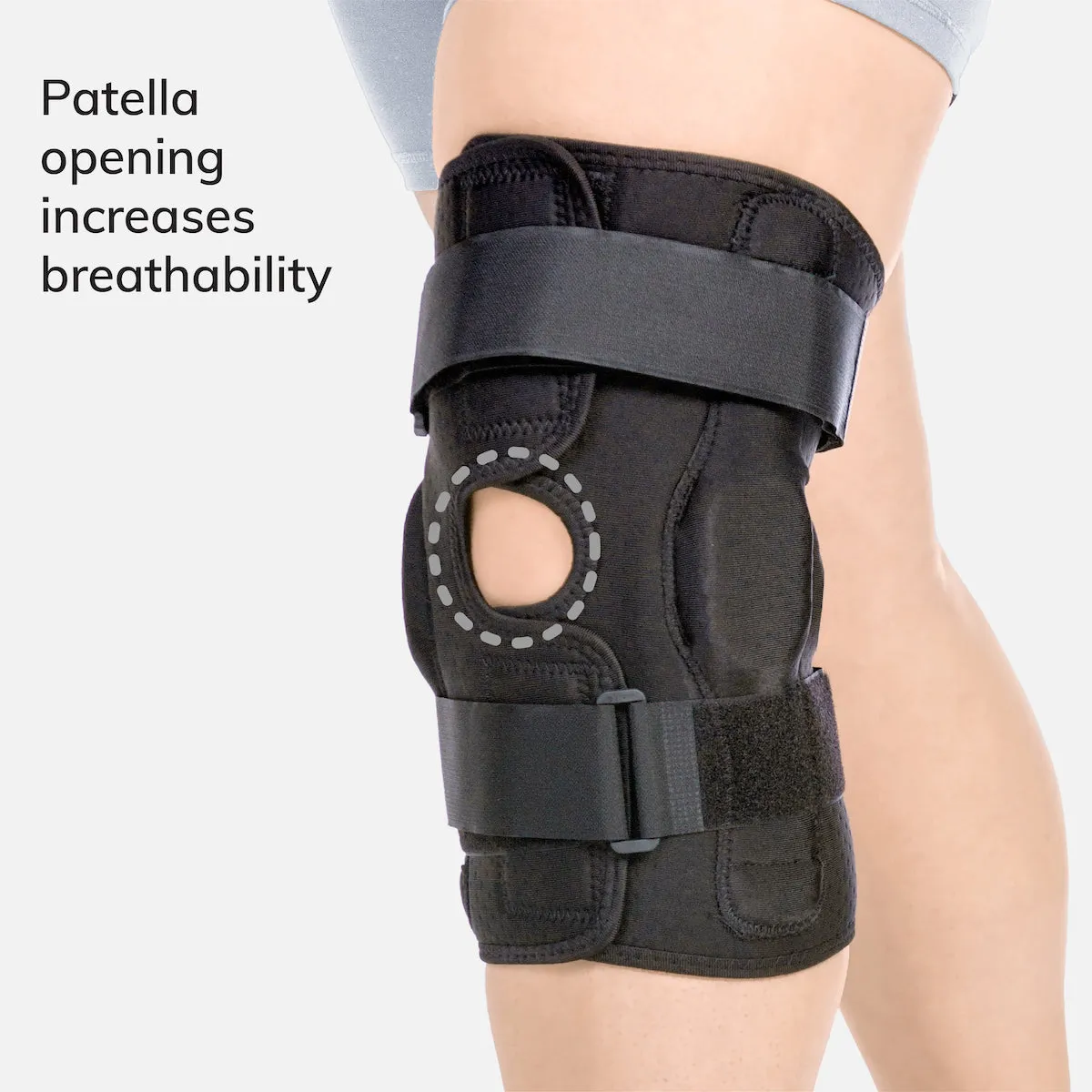 Hyperextension Knee Brace for Recovery & Prevention