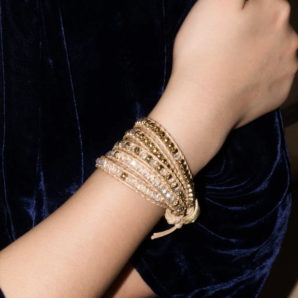 It's a Wrap Bracelet - Clear