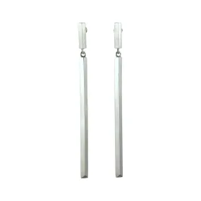 Knife Edge Long Earrings - Emma Jane Donald