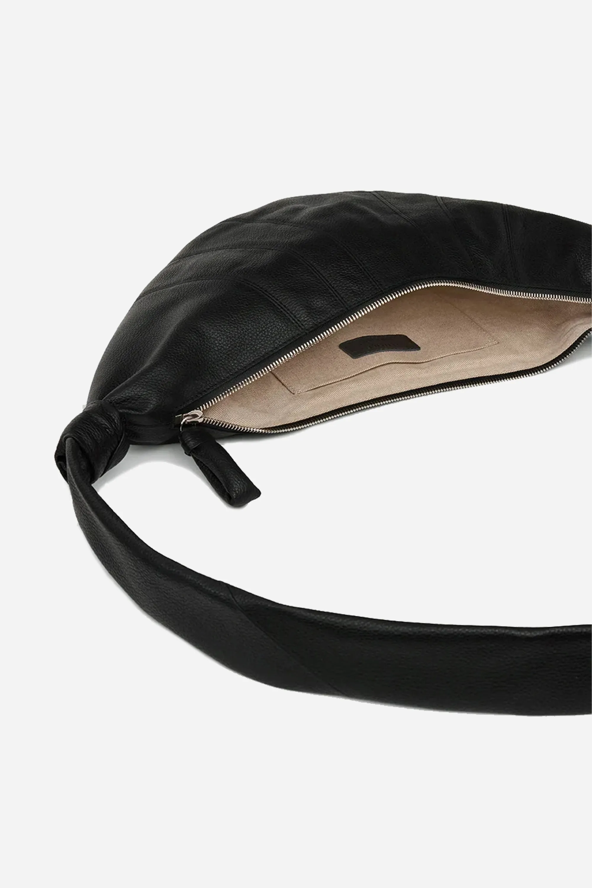 Medium Croissant Bag Black