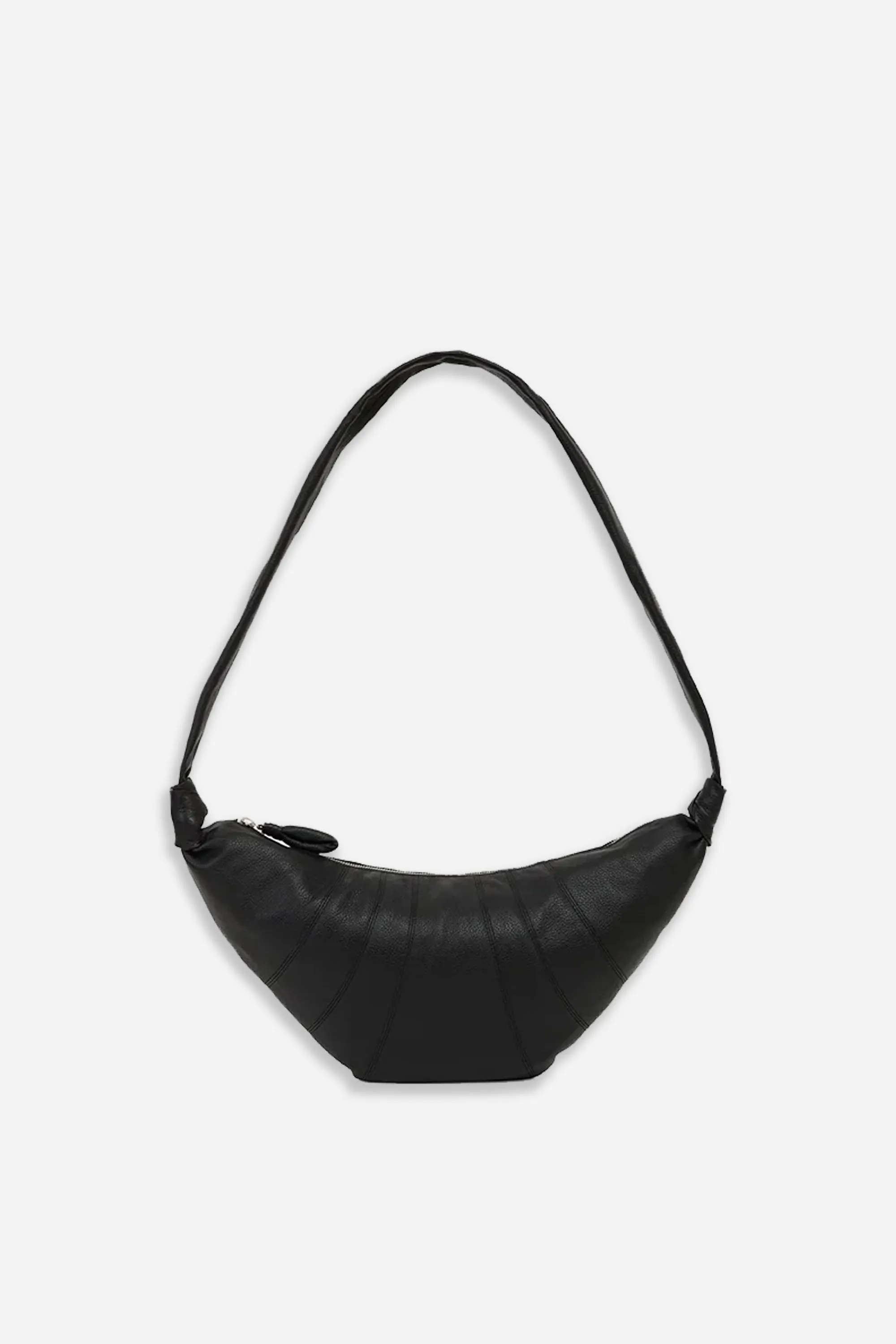 Medium Croissant Bag Black