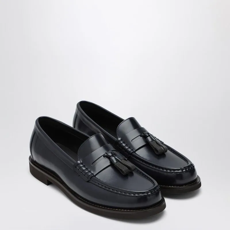 MIDNIGHT BLUE PENNY LOAFER