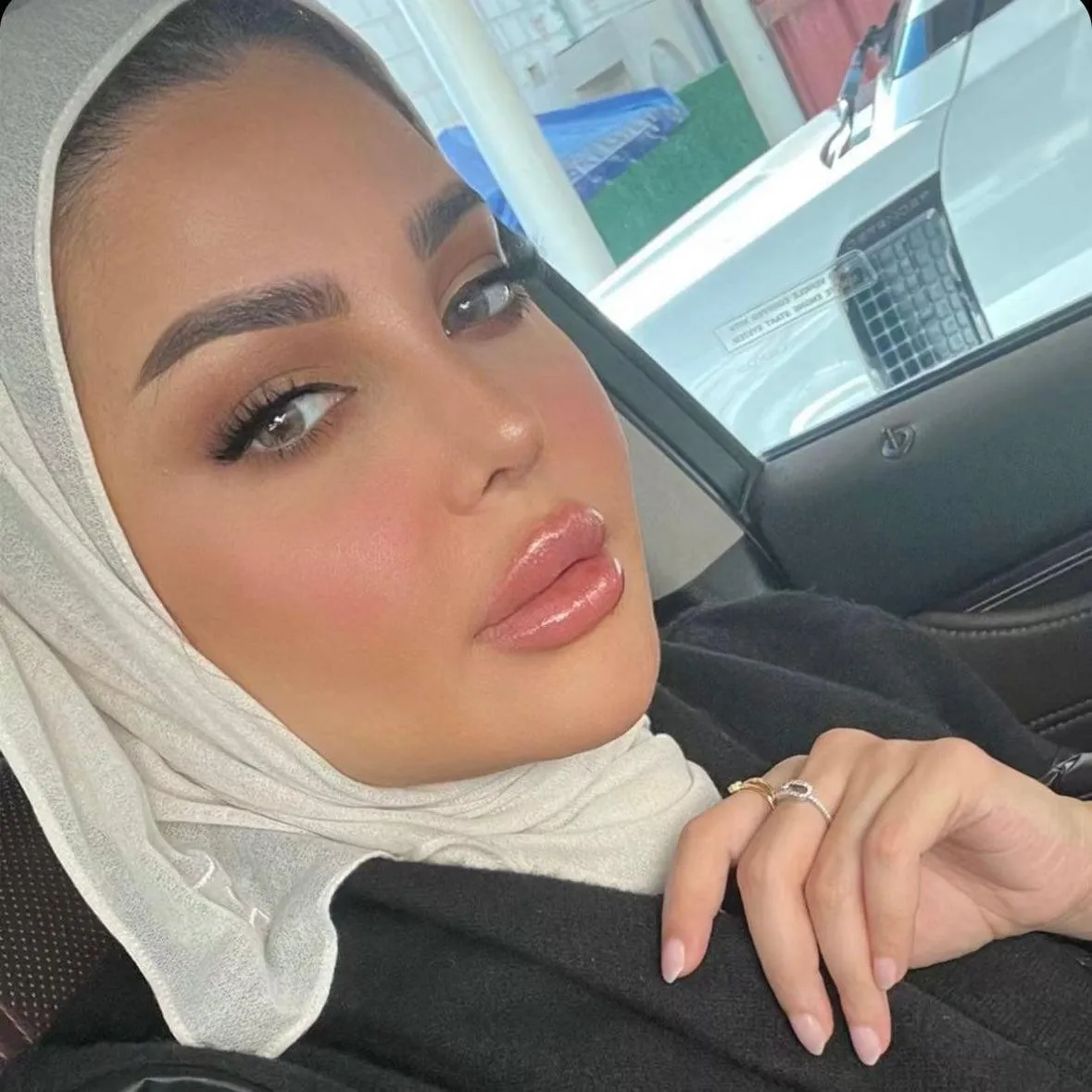 Mini shash hijab