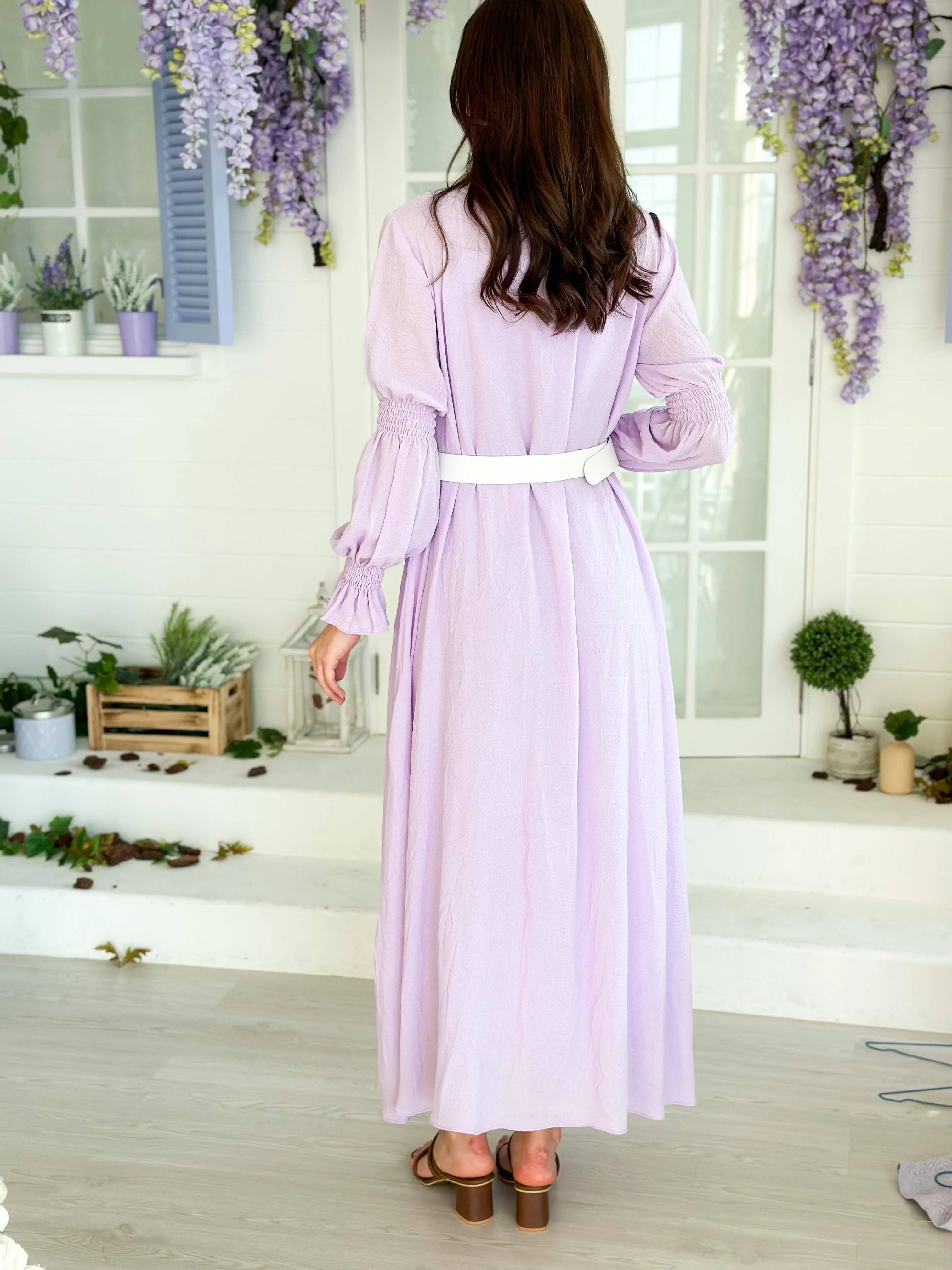 Miso Button Down Belted Dress