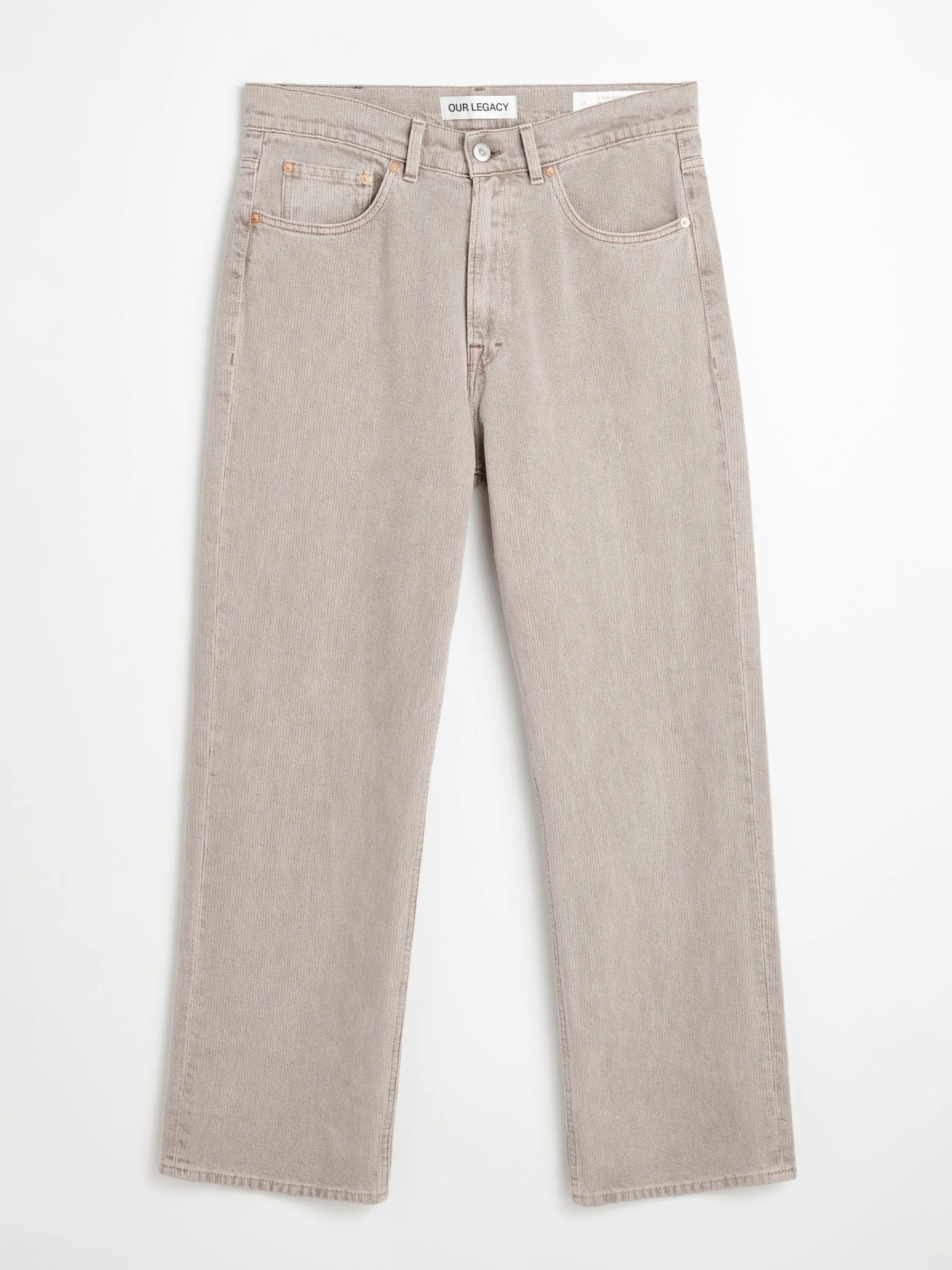 Our Legacy Third Cut Pink Cast Chain Twill