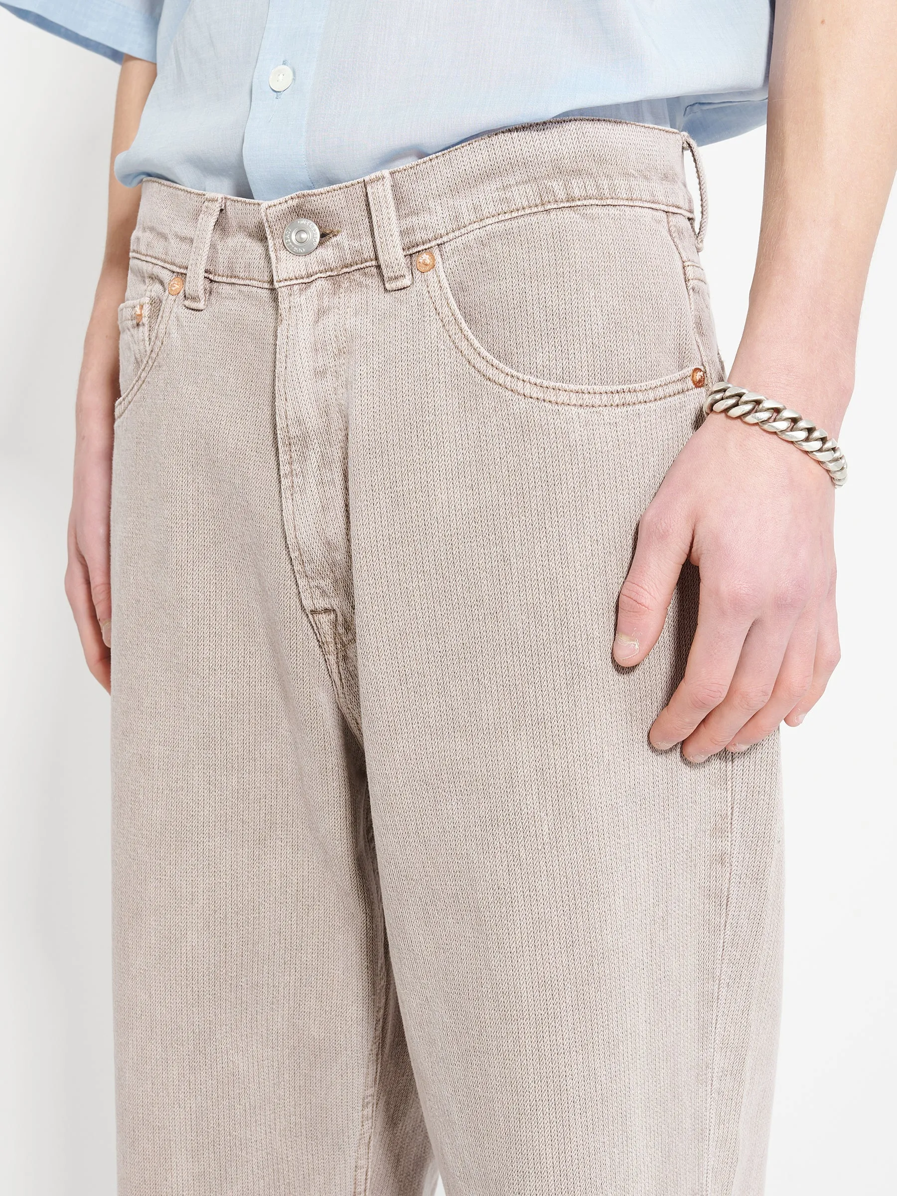 Our Legacy Third Cut Pink Cast Chain Twill