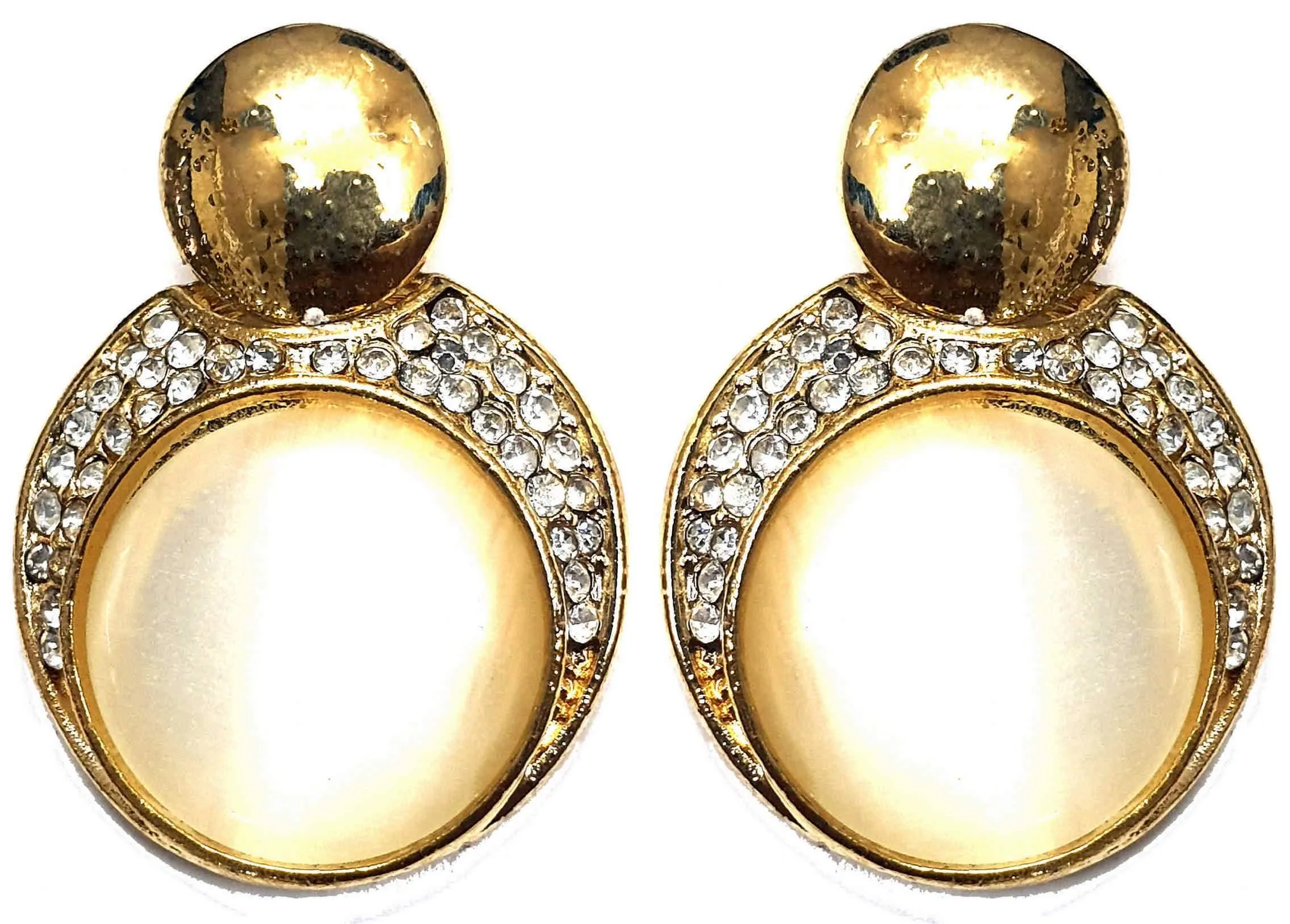 Pearl Style Fancy Artificial Imitation Fashion Dangler Earrings Jhumka for Girls Women