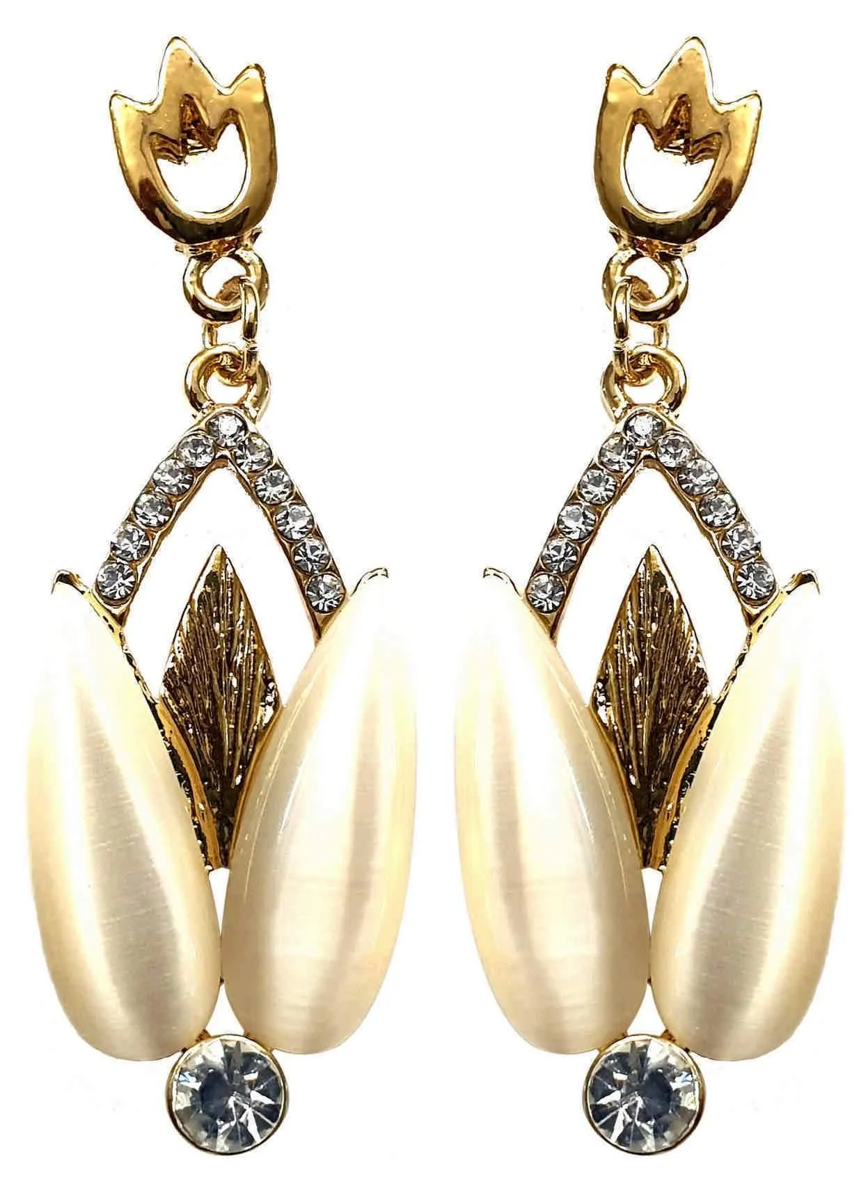 Pearl Style Fancy Artificial Imitation Fashion Dangler Earrings Jhumka for Girls Women